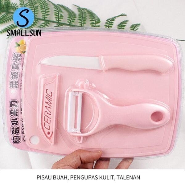 PISAU SET KERAMIK / 3 IN 1 PISAU SET TALENAN