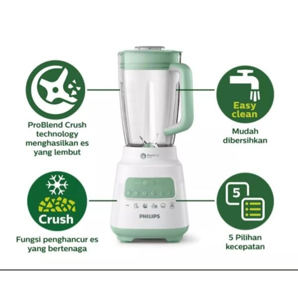 Blender Philips 2223 plastik 4 in 1 Garansi resmi 2 tahun termurahh!!!