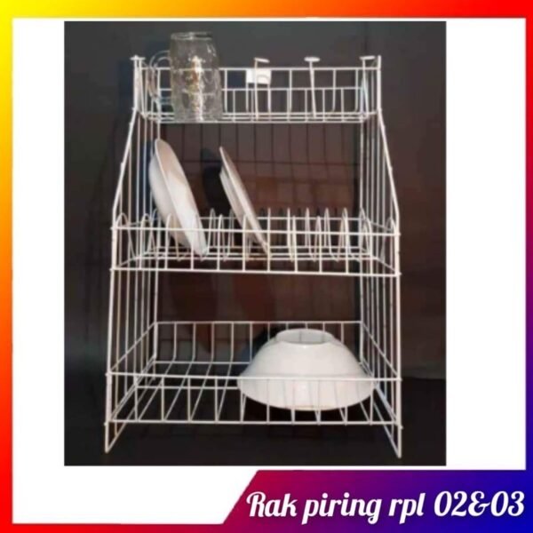 Rak Piring Dapur  Susun 2 dan 3
