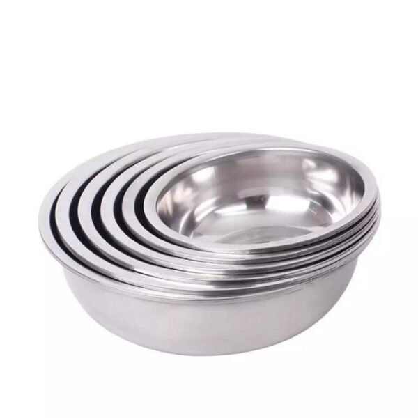 976f8e25aa10f4c52749f032c2468d3e 6 pcs Baskom stainless /panci /serbaguna set 6