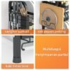 Rak Piring Rak Cuci Piring Penyimpanan Dapur Stainless Steel