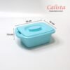 Lotus Square Set isi 2pcs - Calista Tempat Saji Makanan