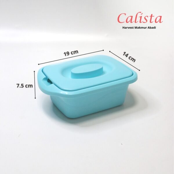 Lotus Square Set isi 2pcs - Calista Tempat Saji Makanan