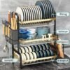 Rak Piring Dapur Stainless Steel