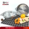 Panci Kukus Set Stainless Steel Panci Sup Steamer