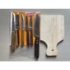 Pisau dapur 1 set isi 5 bahan stainless anti karat