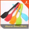 bfdef353a5f1f75eb80fe643cc80e5f0 Spatula Silicon Tahan panas Ukuran Besar / Spatula Silikon Tahan Panas