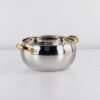 Soup Pot Silver & Gold 20-24cm Stainless Steel