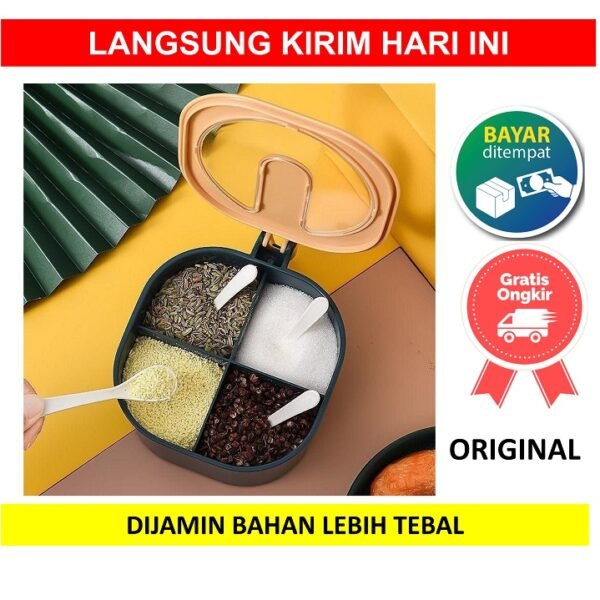 TEMPAT BUMBU SEKAT 4IN1 KOTAK