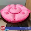 Prasmanan Bulat Jumbo 38cm 5in1 Tempat Penyimpanan Makanan