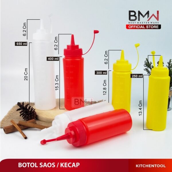 Botol Saus Dispenser Saos Kecap Mayones