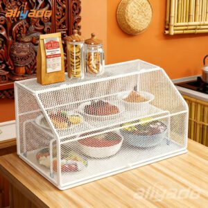 Tudung Saji Besi ANTI KARAT - Penutup Makanan Anti Lalat & Debu