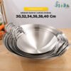 Wajan Penggorengan Stainless Steel Anti Lengket