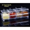 TEMPAT BUMBU CRYSTAL / Crystal Seasoning Box 4in1