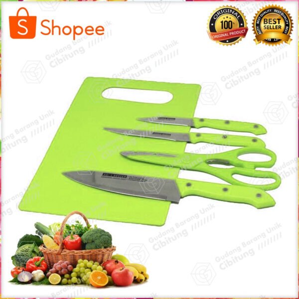 Pisau Set 5in1
