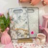 Talenan Plastik Motif Marmer