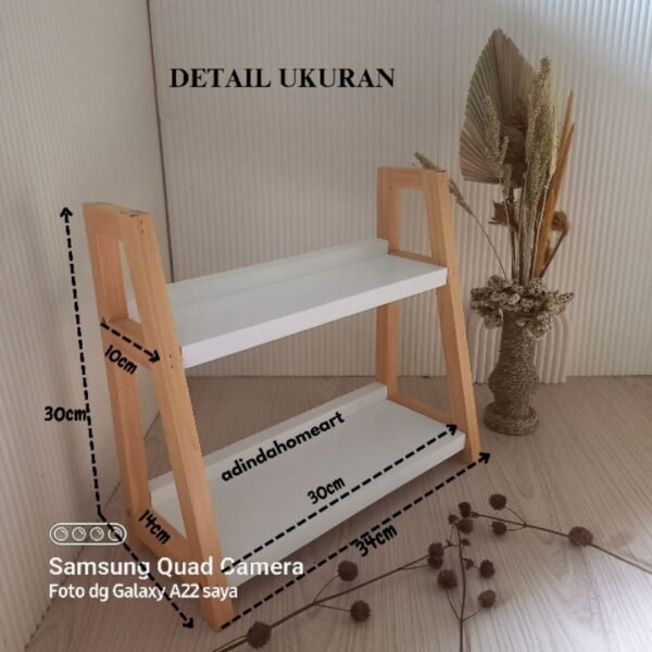 Rak Bumbu Dapur Medium Size 2 Susun