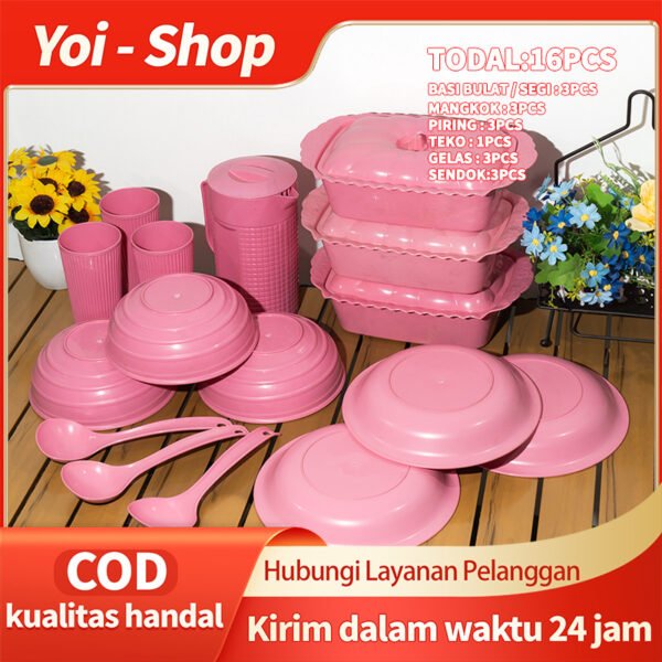 Set Peralatan Makan SET 16 Pcs