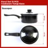 Cookware Panci Set 13 IN 1 Wajan Penggorengan Spatula Set Isi 13Pcs Saucepan