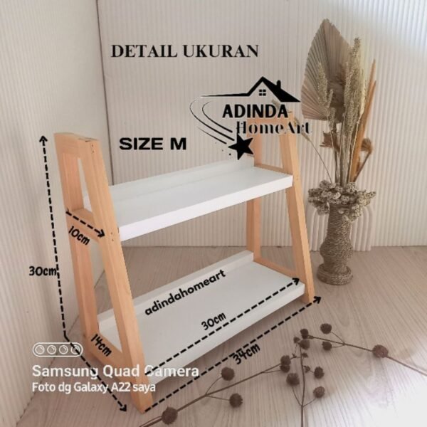 Rak Bumbu Dapur Medium Size 2 Susun