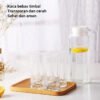 Set Teko & Cangkir Kaca 5pcs