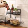 Rak Bumbu Dapur Bahan Besi Anti Karat