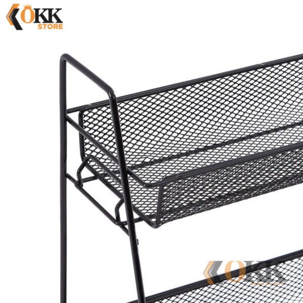 Rak Bumbu Dapur Bahan Besi Anti Karat
