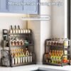 Rak Bumbu Dapur Rak Botol Bumbu