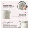 Panci Presto Listrik 1.2L / Electric Pressure Cooker