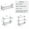 Rak Handuk Gantungan Dinding Stainless Steel