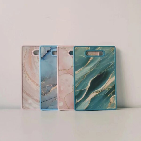 Talenan Plastik Motif Marmer