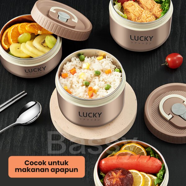 Tempat Bekal Makan Tahan Panas Thermal Lunchbox