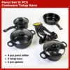 Cookware Panci Set 13 IN 1 Wajan Penggorengan Spatula Set Isi 13Pcs Saucepan