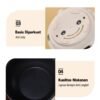 Rice Cooker Mini 18CM Coklat Penanak Nasi Serbaguna Panci Listrik
