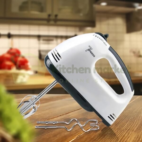 Mixer Elektrik 7 Speed Alat Pengaduk Otomatis 7 Level