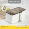 Vusign Tempat Bumbu Dapur / Kotak Bumbu 3 Sekat