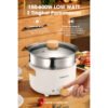 Panci Listrik 2.4L Anti Lengke multifungsi 3 in 1 steamer