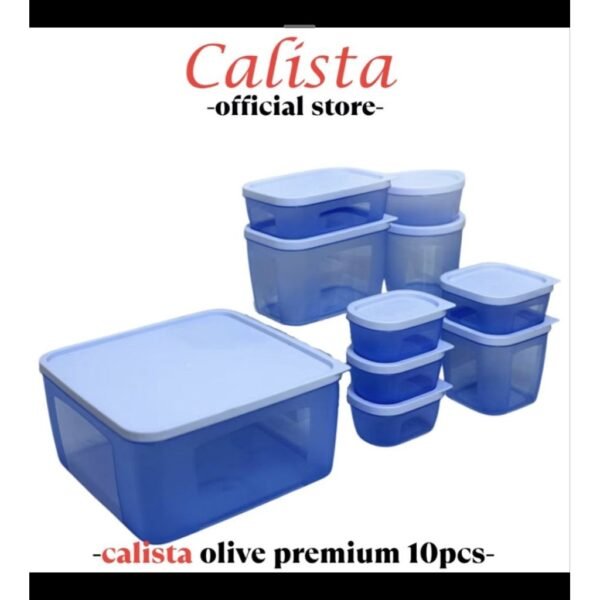 Toples / wadah saji Calista OLIVE set 10pcs
