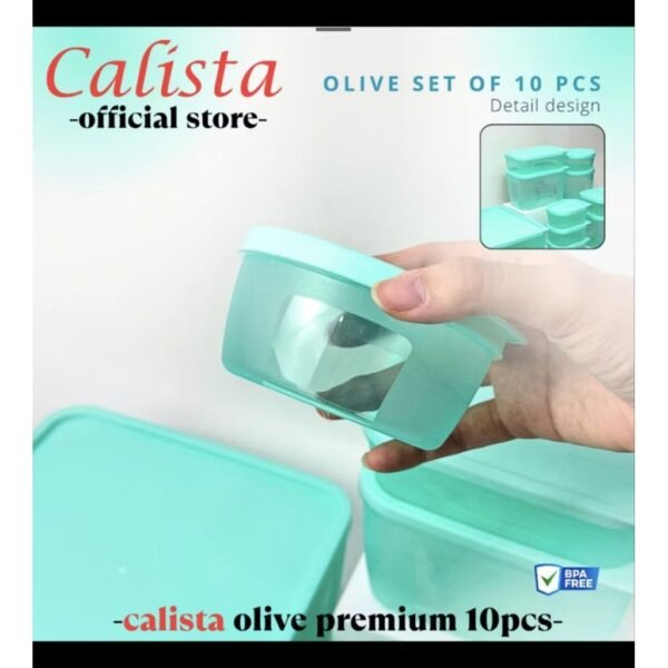 Toples / wadah saji Calista OLIVE set 10pcs