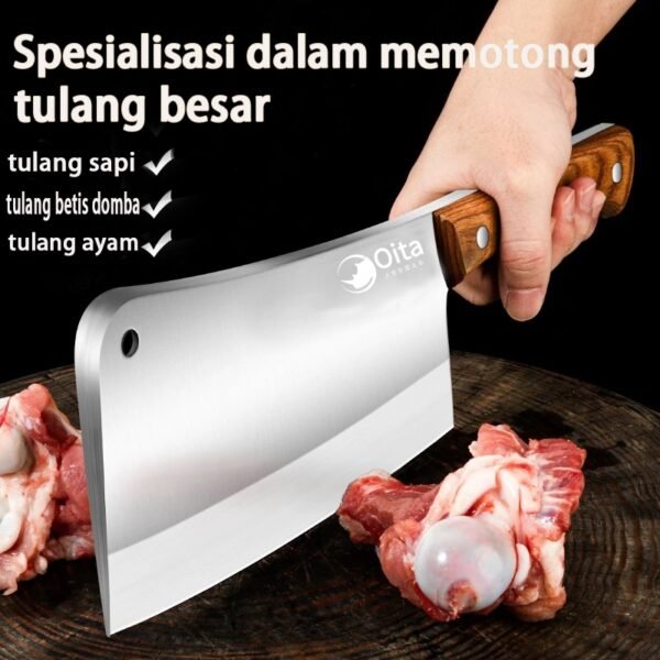 Pisau Dapur Jerman Stainless Steel Super Tajam