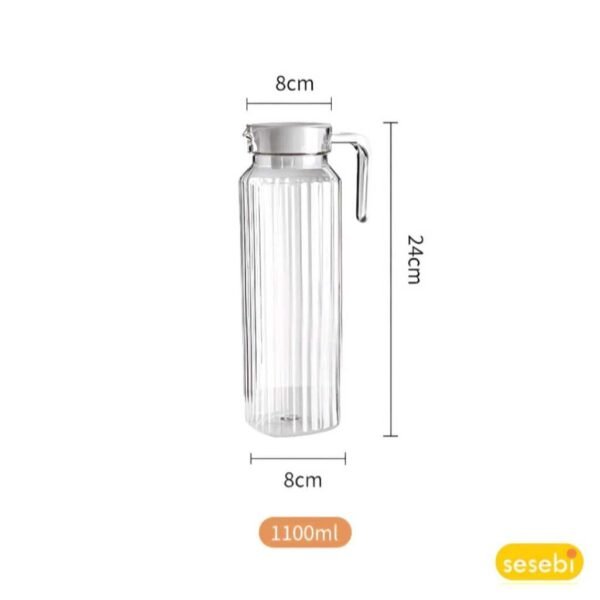 Tempat Minyak Goreng Kaca 1 Liter