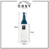 Dispenser Botol Minyak Kaca 480ml Anti Tumpah