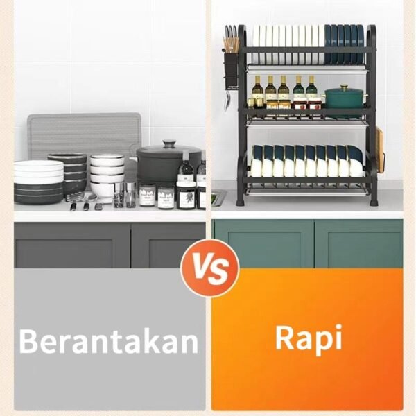 Rak Piring Stainless Steel