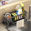 Rak tempat pengering spons tempat sabun cuci piring