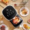 Air Fryer 3.5L Air Fryer Low Watt 500W Penghangat Makanan