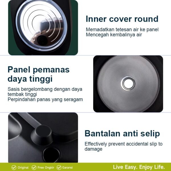Magic Com Rice Cooker Multifungsi Low Carbo Penanak Nasi 5L