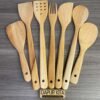 Spatula Kayu Set (Isi 7 Pcs)