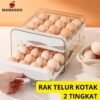Rak Telur 2 Tingkat Kapasitas 32 Telur
