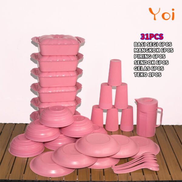 Perabotan Dapur Lengkap Termurah Set 31pcs