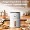 Air Fryer 3.5L Air Fryer Low Watt 500W Penghangat Makanan